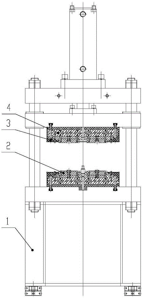 Tempering integer machine of clutch damping plate