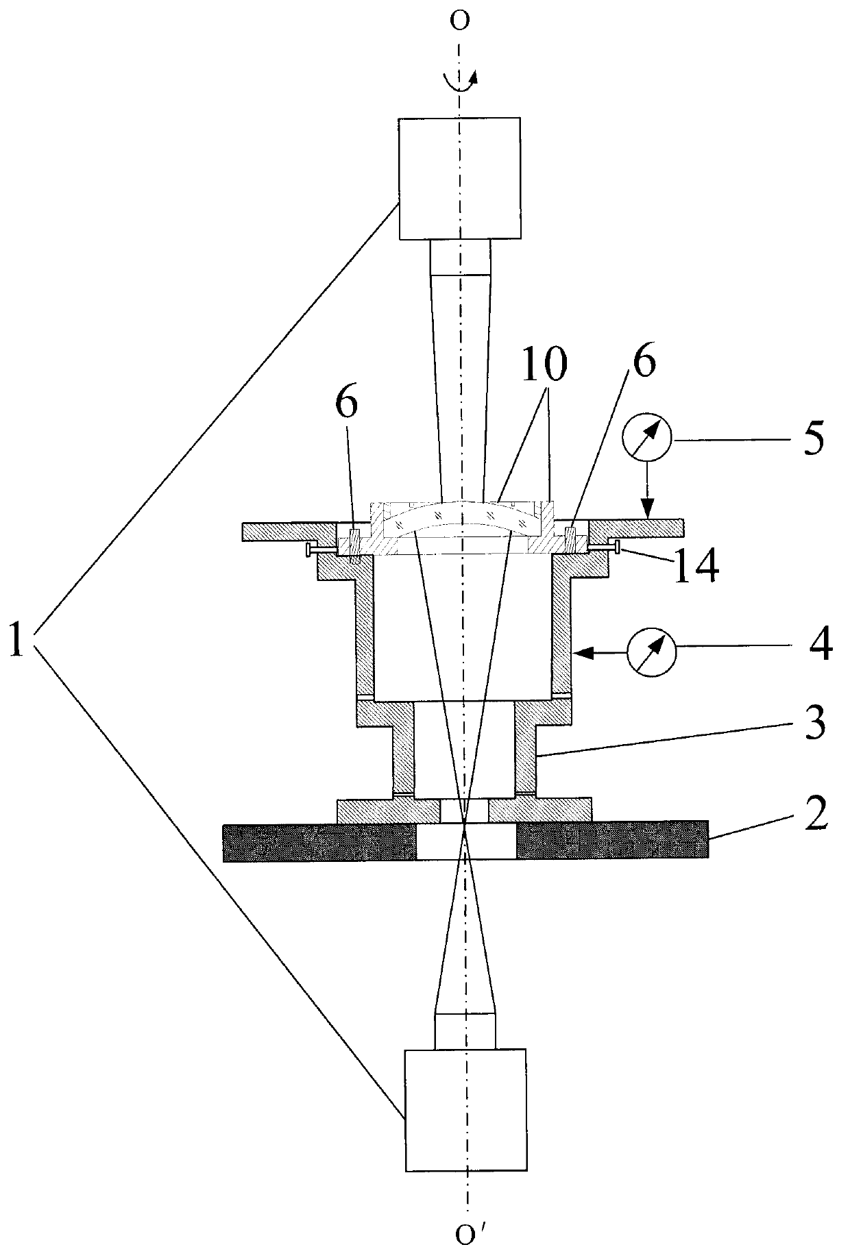 Installation and adjustment method of infrared lenses