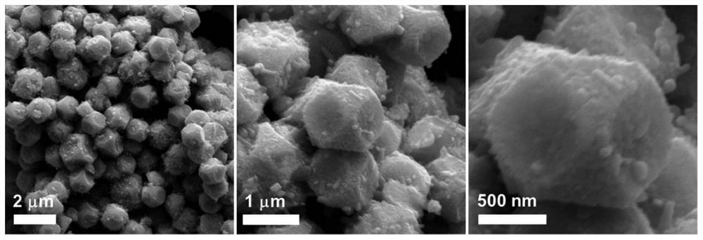 Titanium dioxide coated CoSe2-based nano material as well as preparation method and application thereof