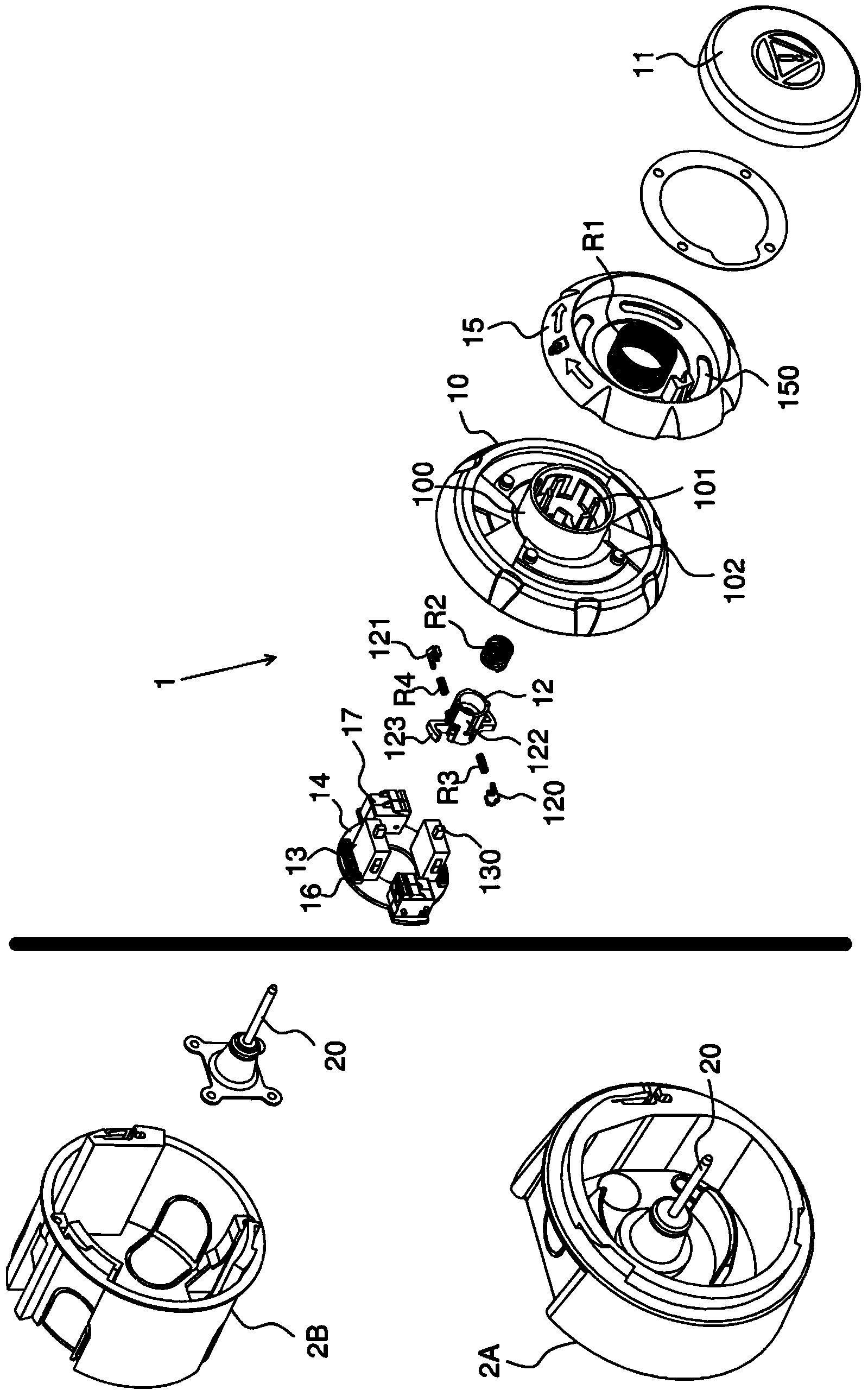 Emergency stopping device