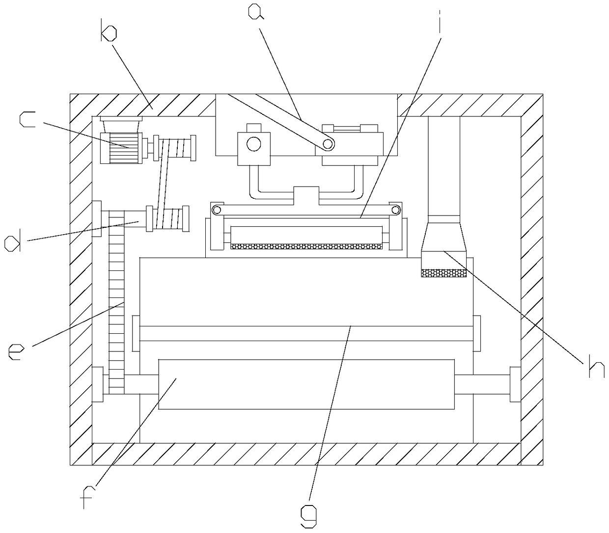 Storage device for fabric textile machinery