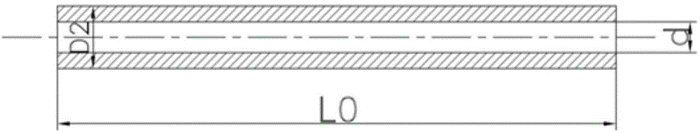 Precise forming method for automobile engine hollow valve blank with core bar