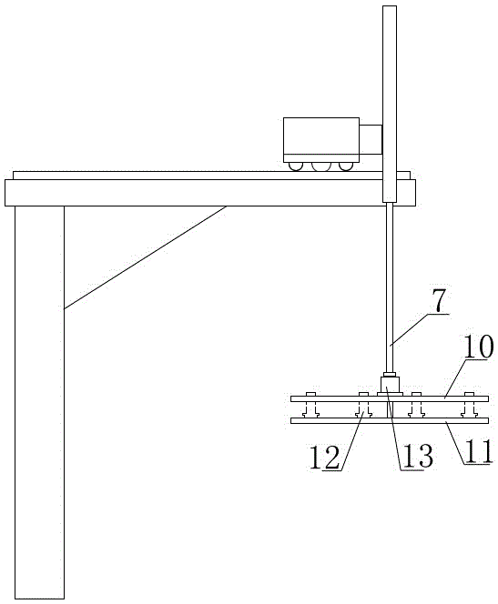 Automatic taking and placing device for barreled drinking water plastic pulling buckle