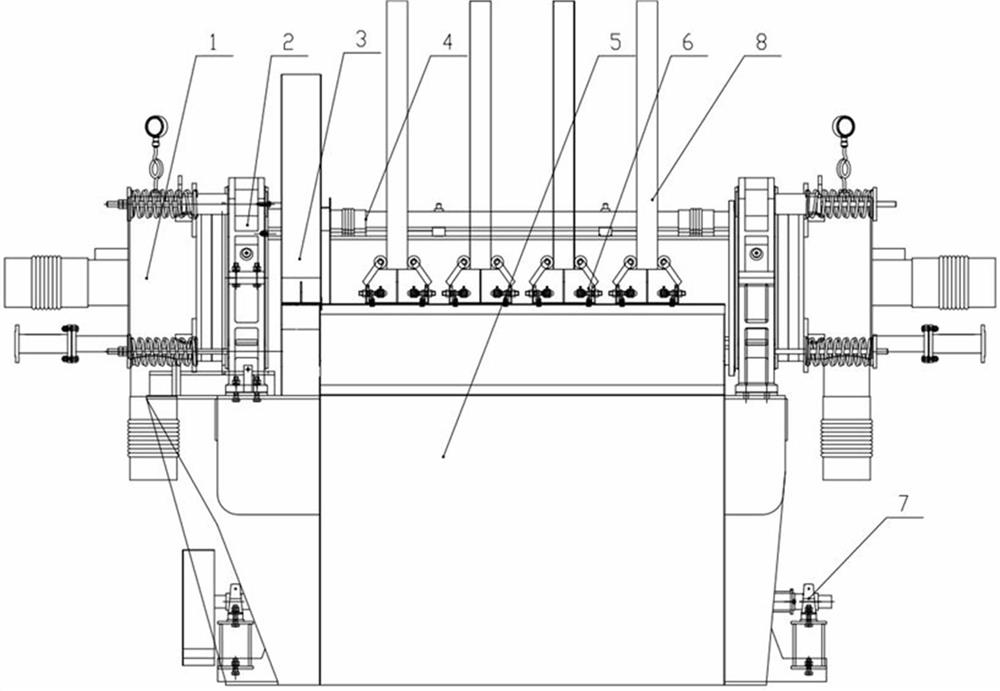 A double vacuum disc filter