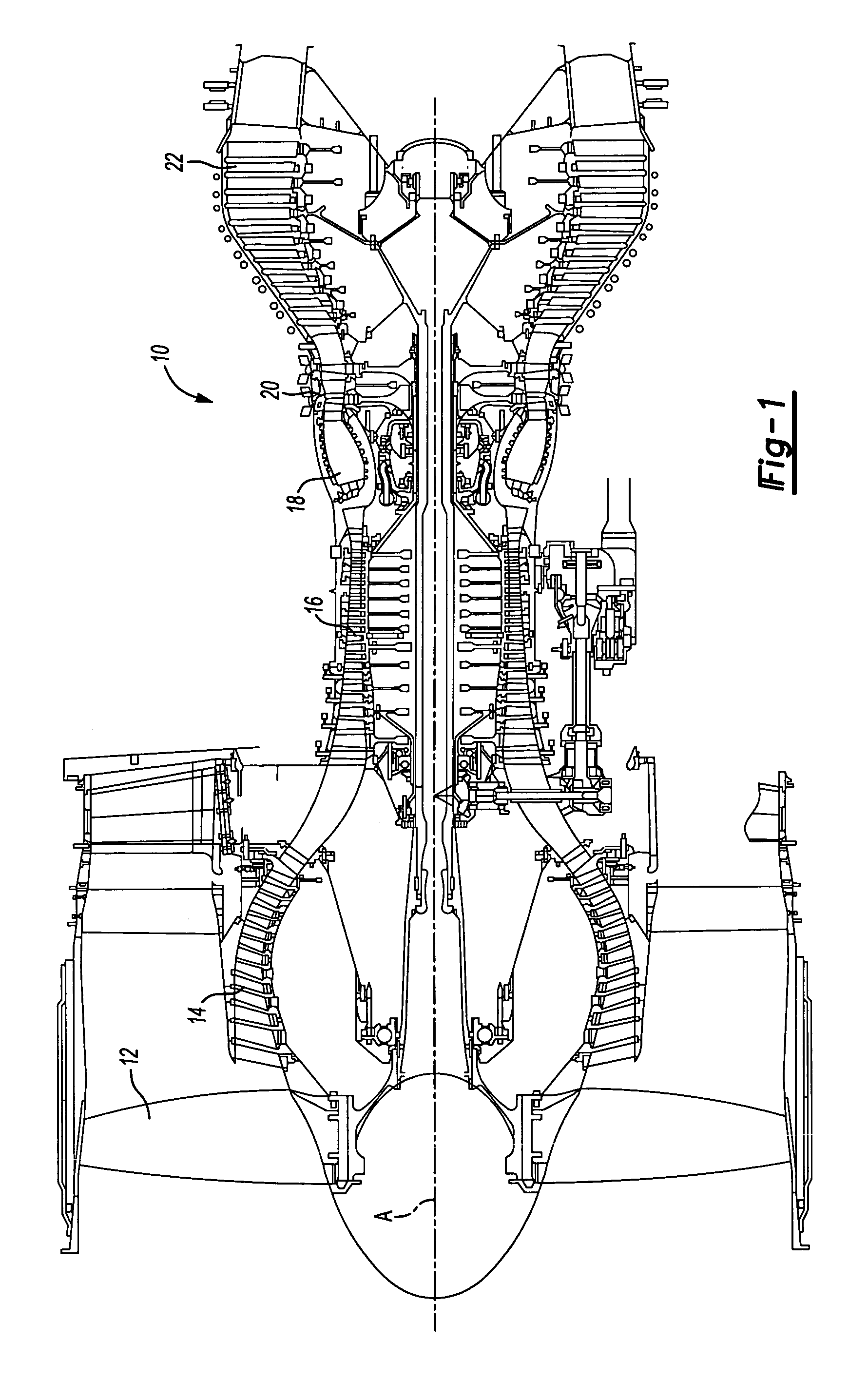 Stator vane assembly for a gas turbine engine