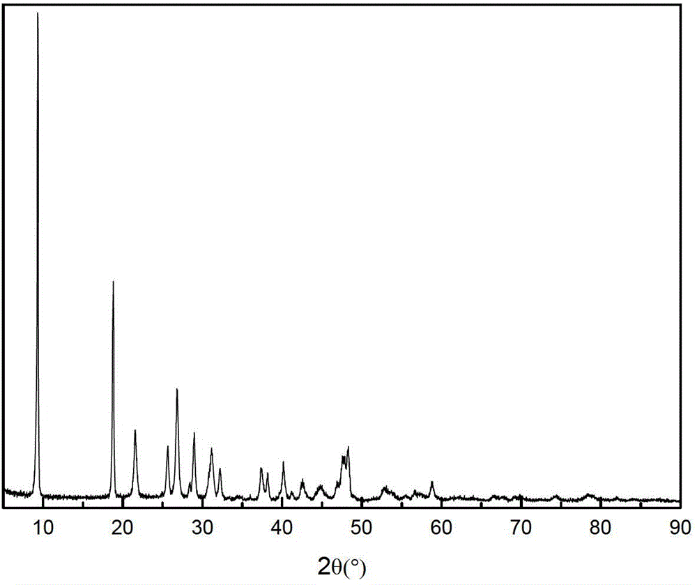 Production method and application of terephthalic metal slat whisker