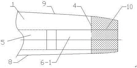 A spar cap connection method for lengthening wind turbine blades