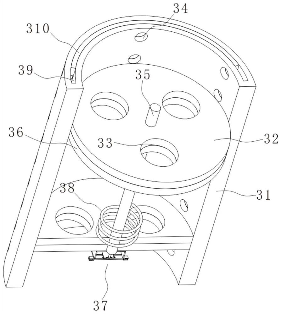 Sampling device suitable for water quality detection of flowing water area