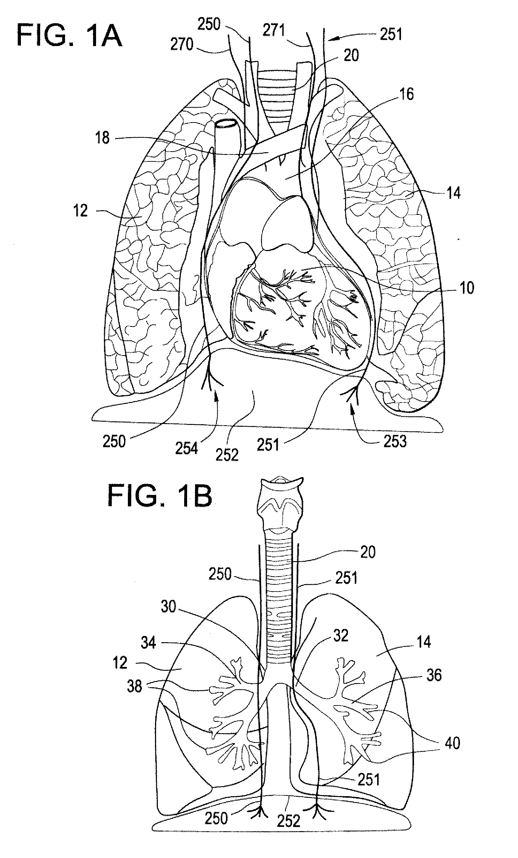 Devices and methods for electrical stimulation of the diaphragm and nerves