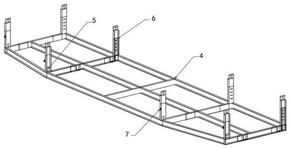 Efficient roof truss turnover system