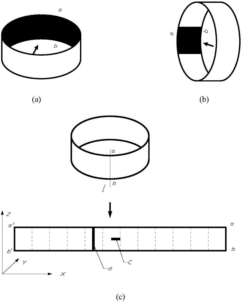 Method for preparing Ni-SiC composite coating on inner surface of hollow workpiece