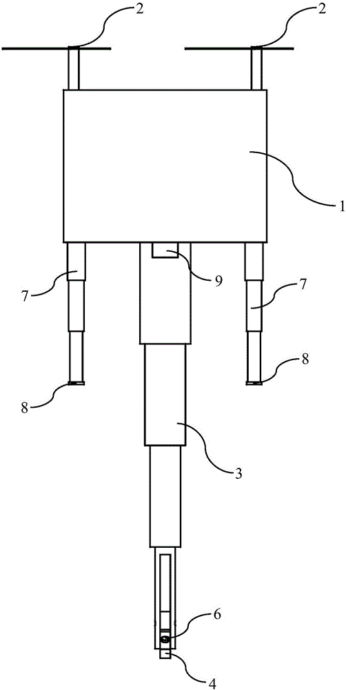 Disease and insect pest monitoring device based on unmanned aerial vehicle