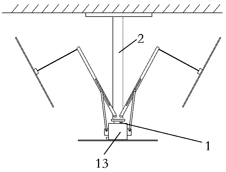 Assembly type easily maintained integrated ceiling and construction method thereof