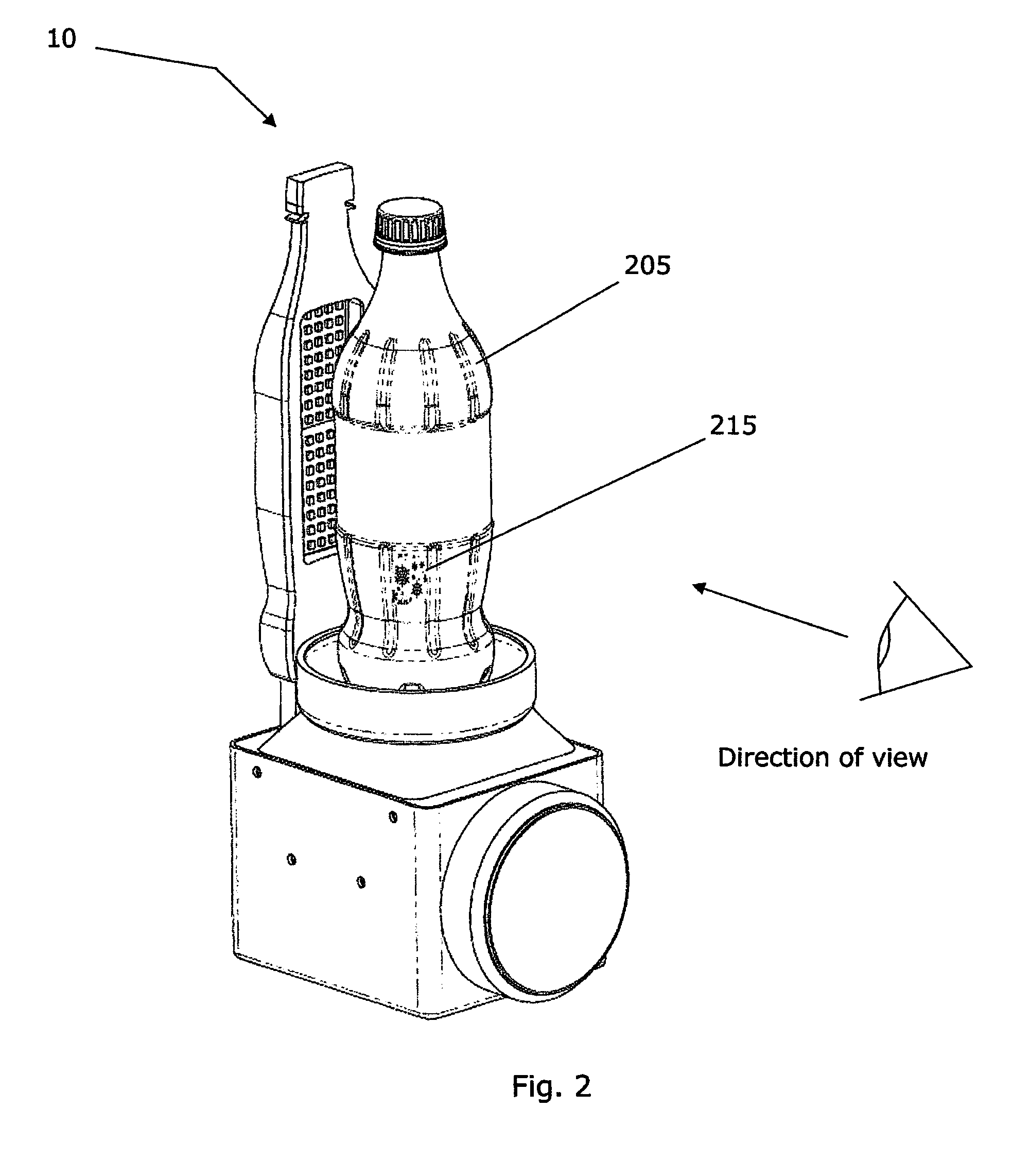 Supercooled Beverage Crystallization Slush Device with Illumination