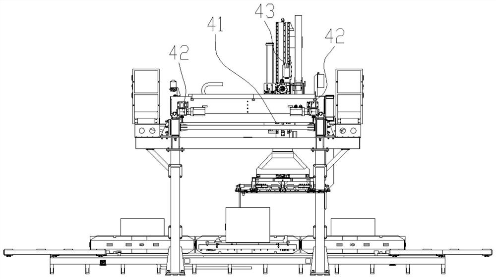 Automatic core setting robot and automatic core setting method