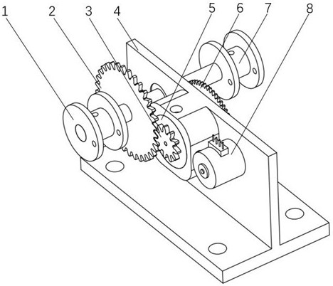 Electromagnetic clutch torque test bench, control method and application