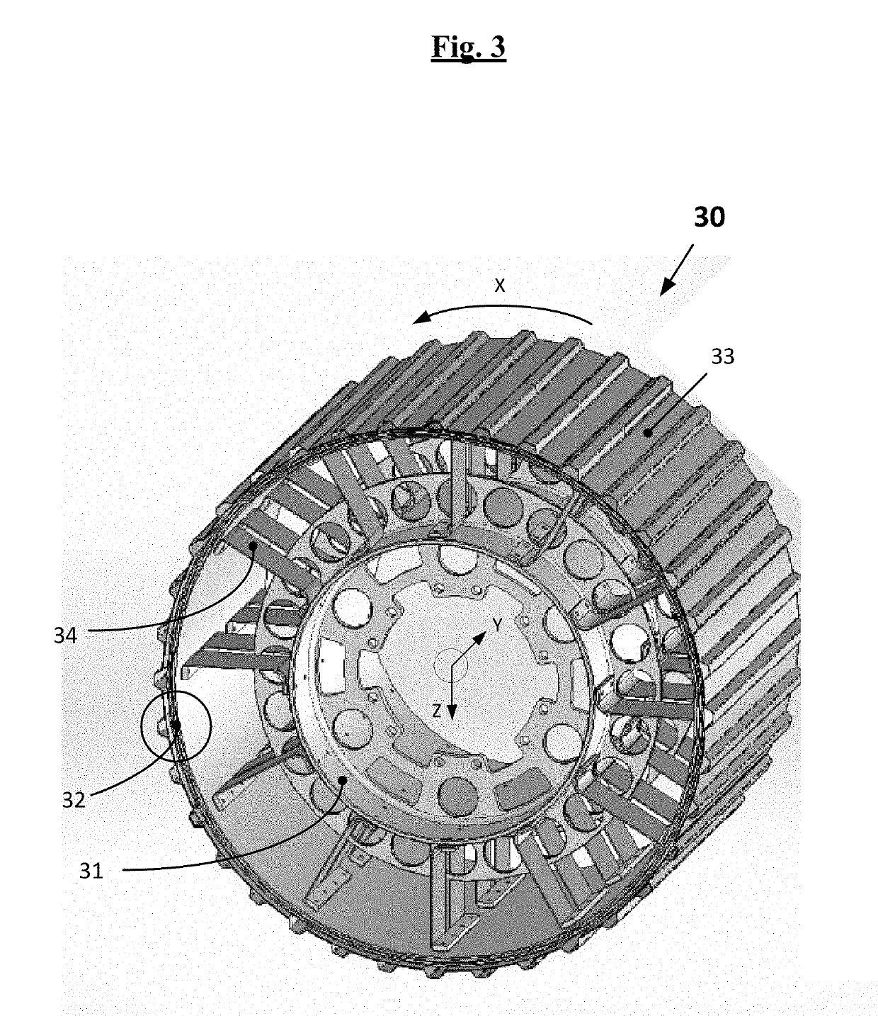 Silicone rubber and fiber-resin composite-based laminated product