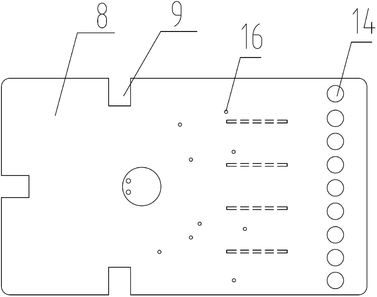 Hand-driven mechanical grounder device