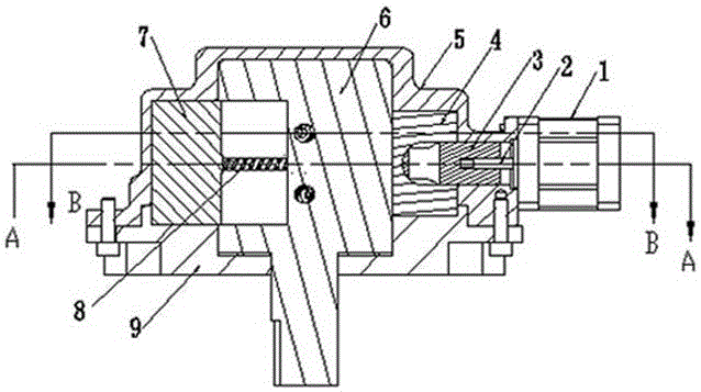 Electronic control variable-damping rotation hydraulic damper