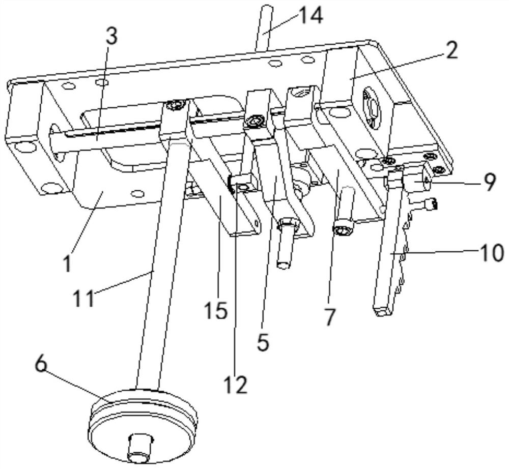 Side swing mechanism and method for flexible glass production