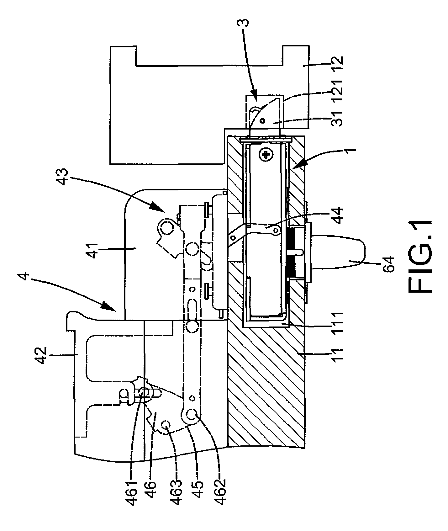 Mortise lock for ordinary door and panic door