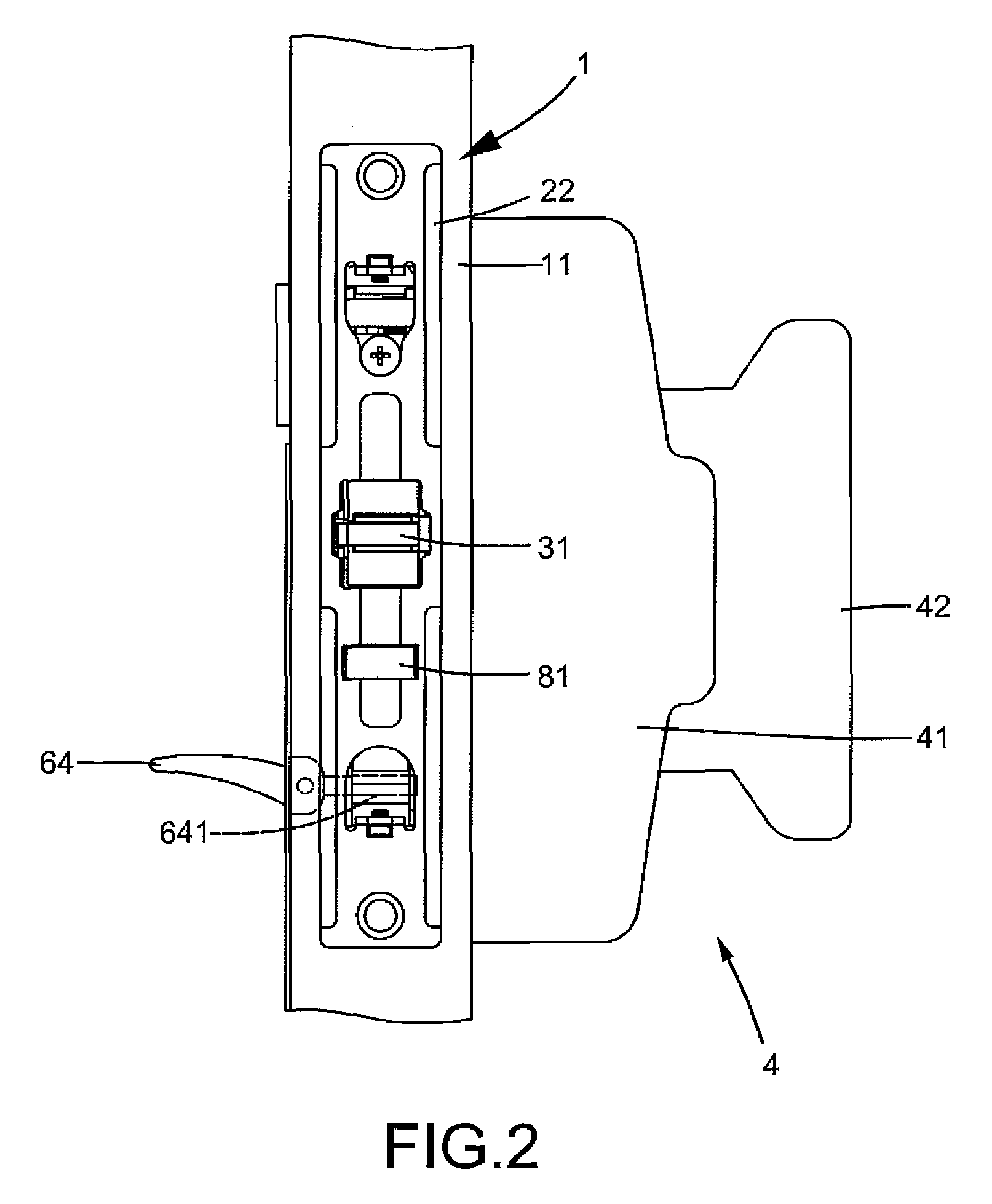 Mortise lock for ordinary door and panic door