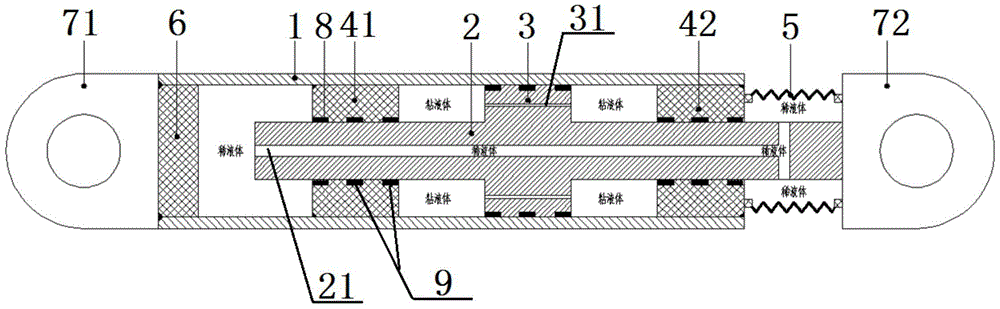 Leak-proof multi-seal viscous damper