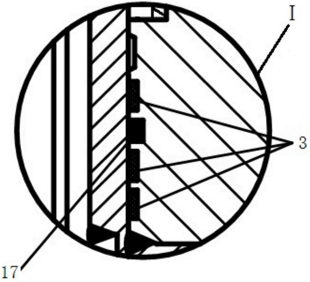 Anti-impact double-telescopic stand column and application thereof