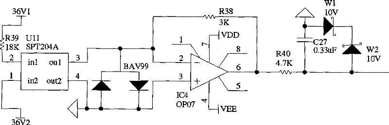 Novel duplicate-power double-fan intelligent monitoring protection device