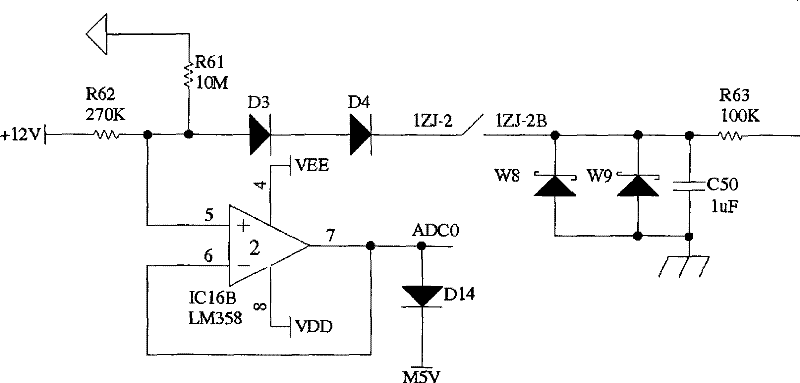 Novel duplicate-power double-fan intelligent monitoring protection device