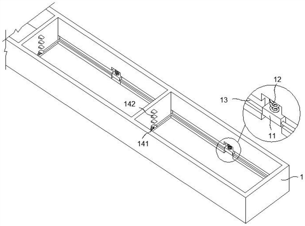 A high-speed rice pot seedling transplanting machine seedling separating device