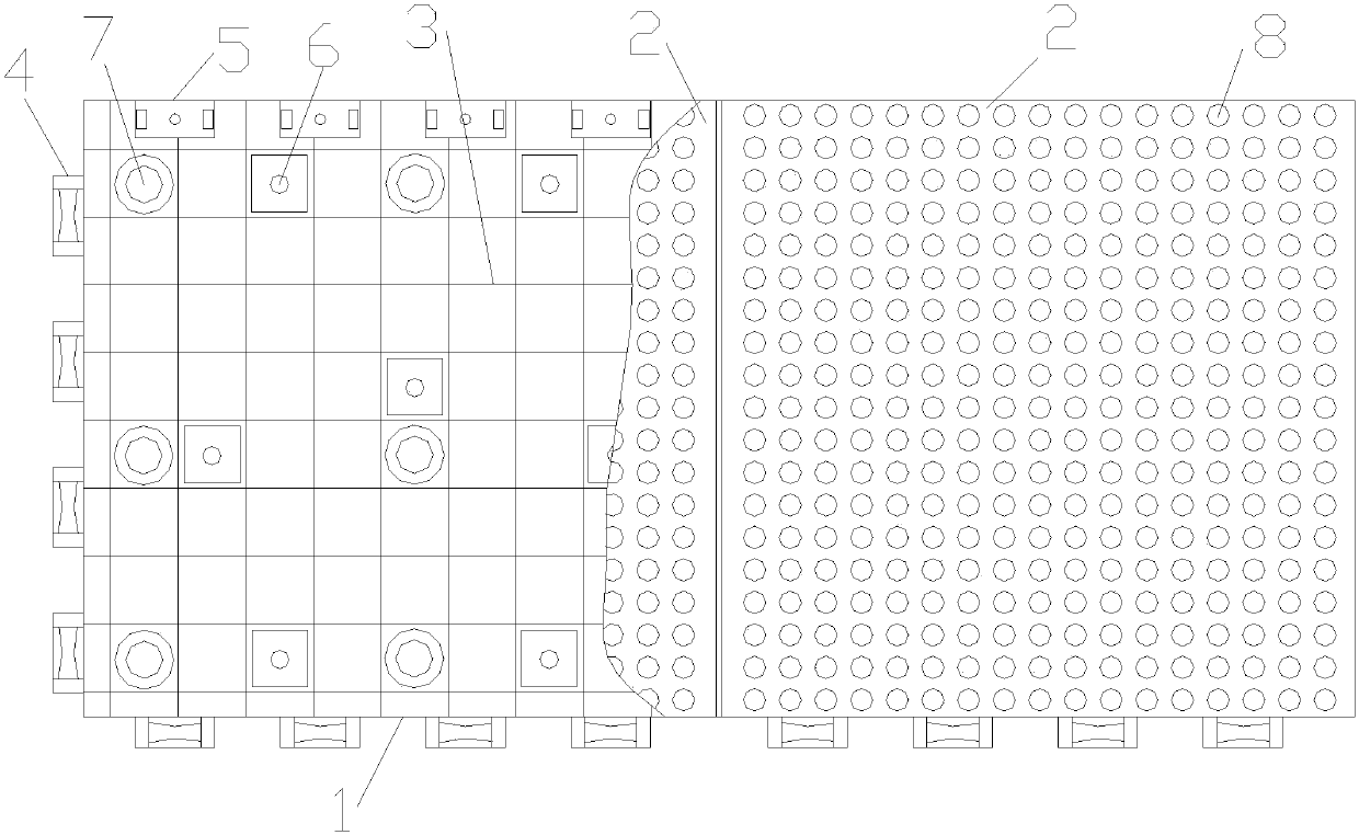 Assembled type track