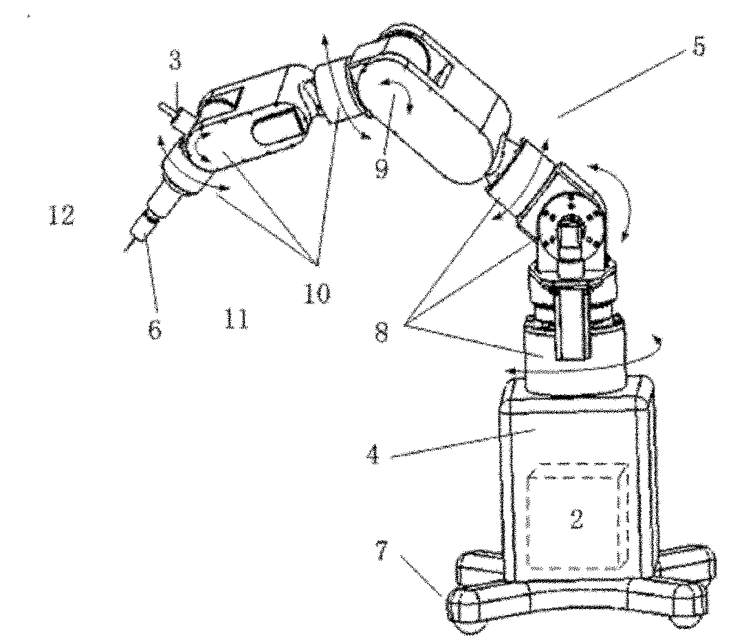 Bone surgery auxiliary robot system