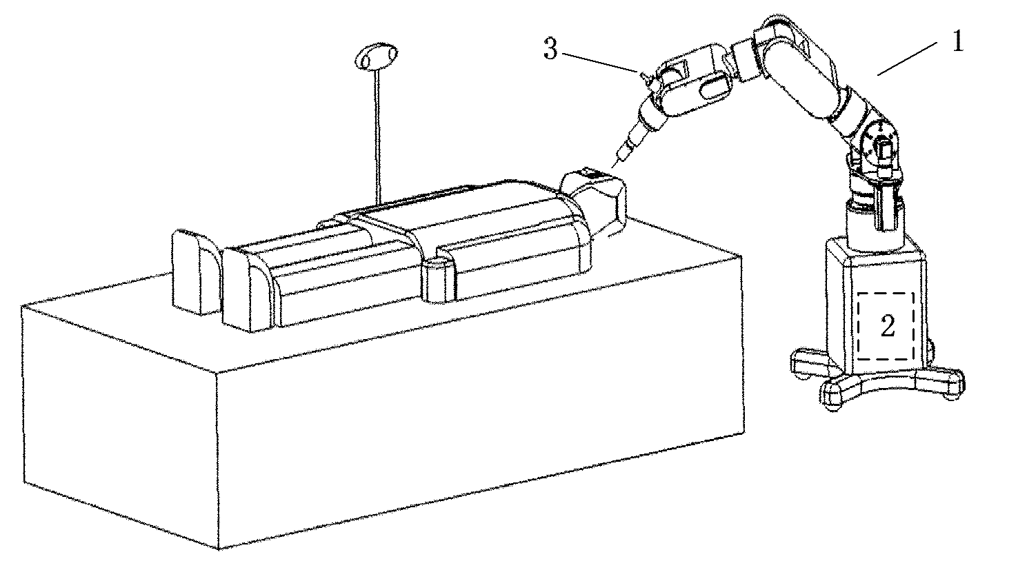 Bone surgery auxiliary robot system