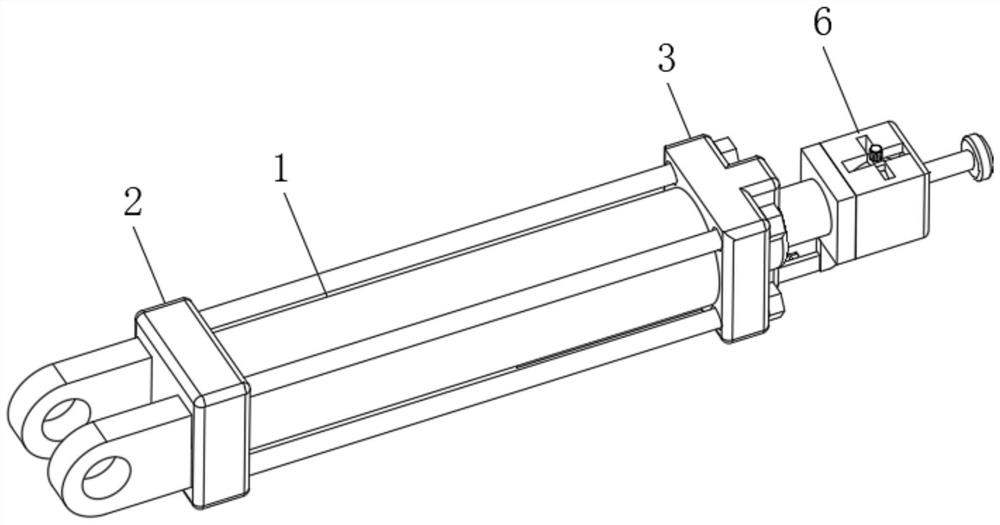 Multidirectional hydraulic oil cylinder