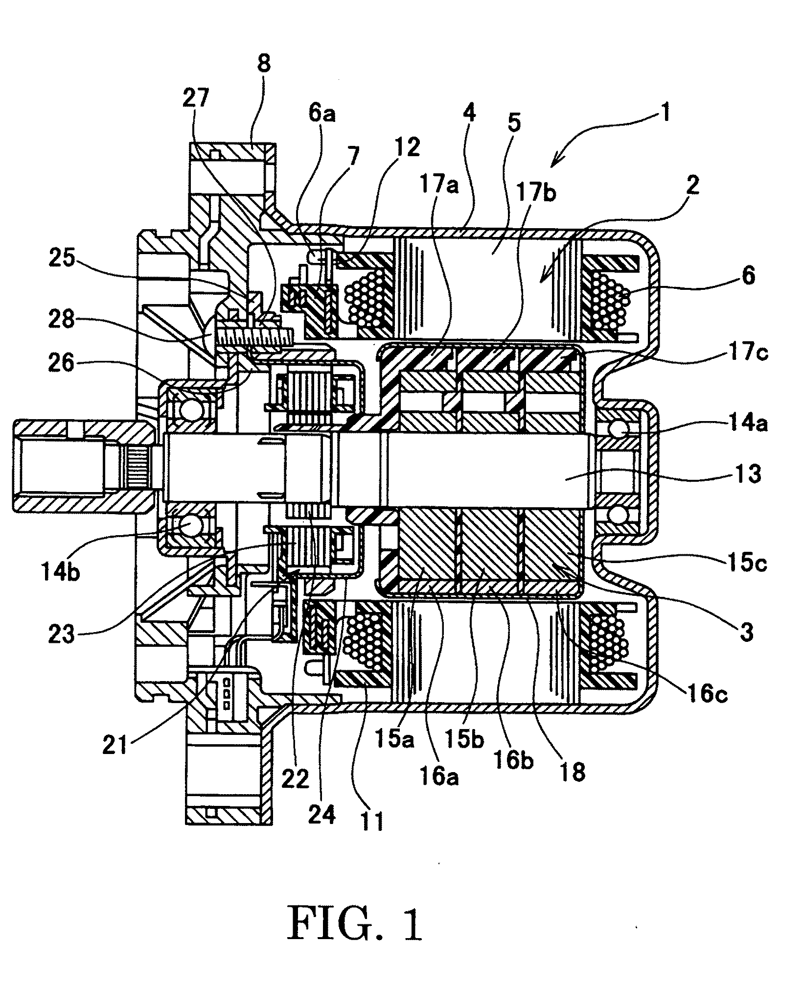 Brushless motor