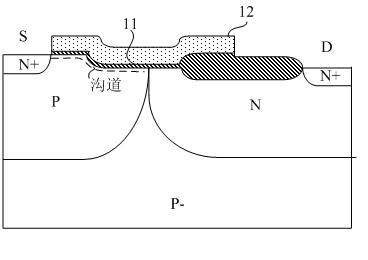 High voltage low resistance MOSFET device and its manufacture method