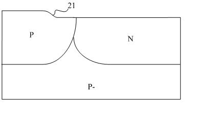 High voltage low resistance MOSFET device and its manufacture method