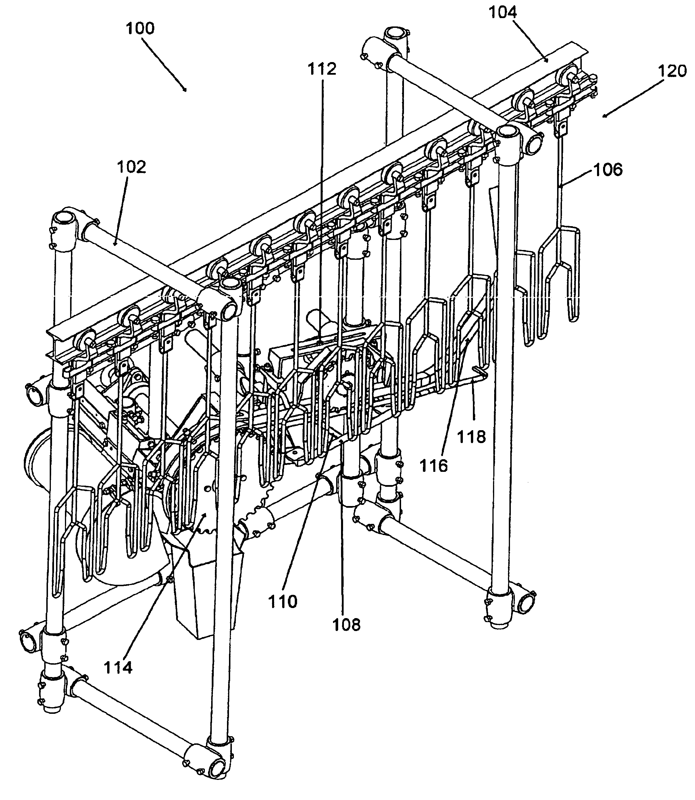 Apparatus and method of edible feet harvest and paw production