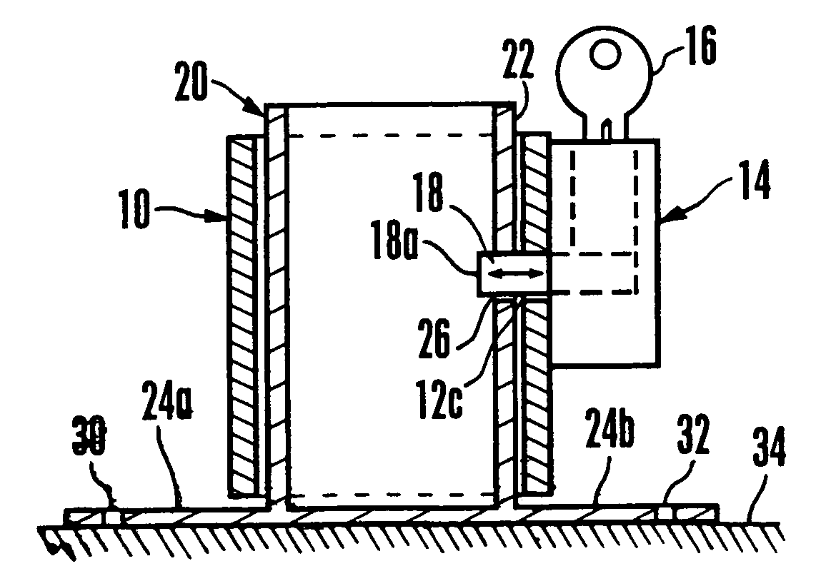 Method of using a kingpin lock holder