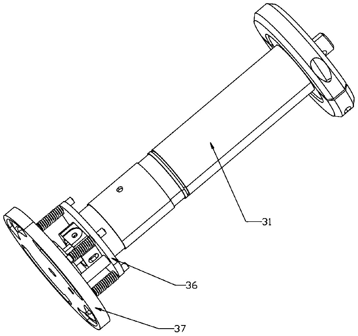 Rotating cathode of magnetron sputtering system