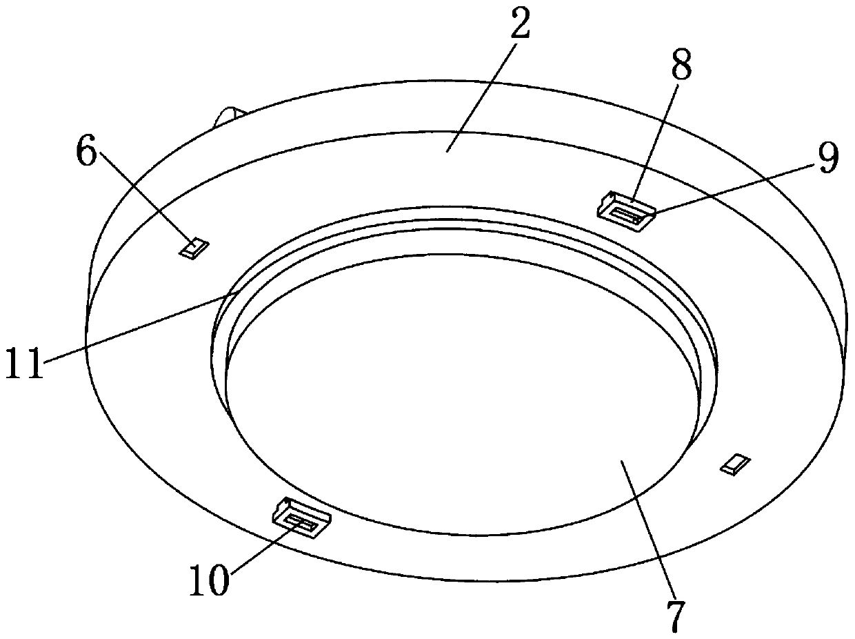 Electromagnetic attraction type tank body structure