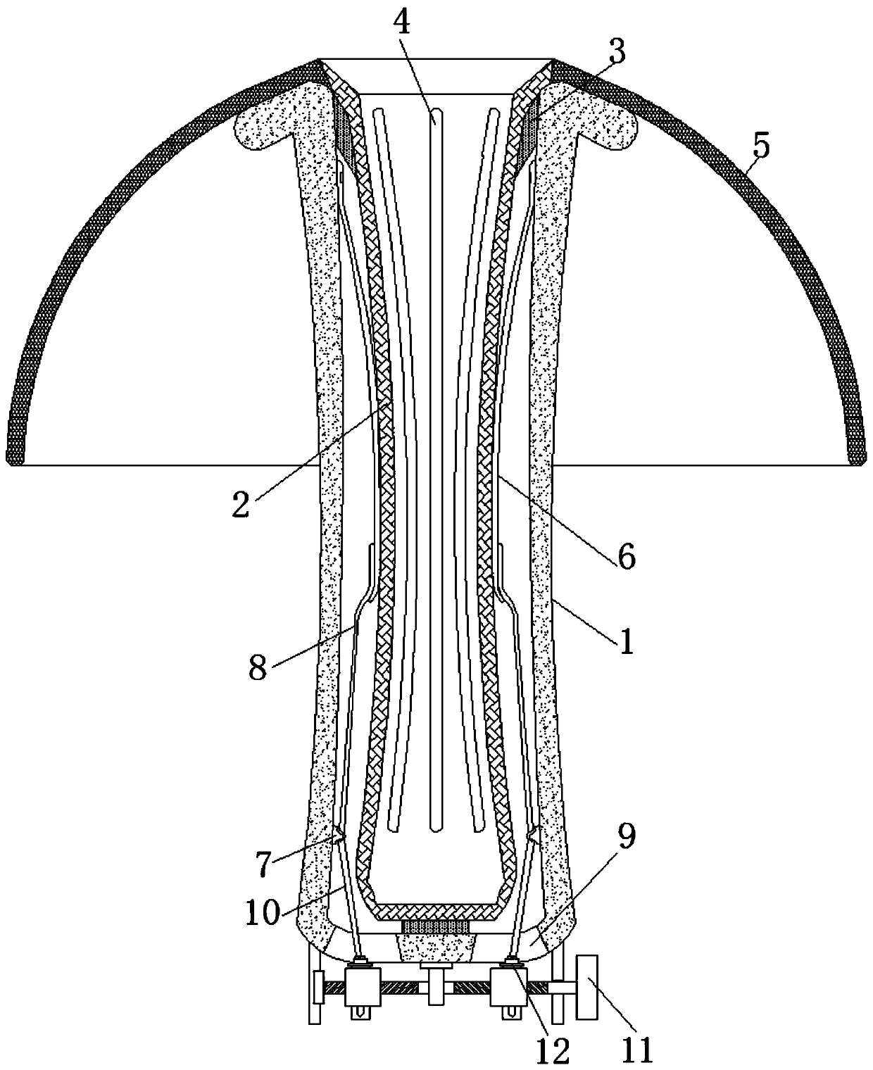 Auxiliary holding handle device for straight handle medicine pot