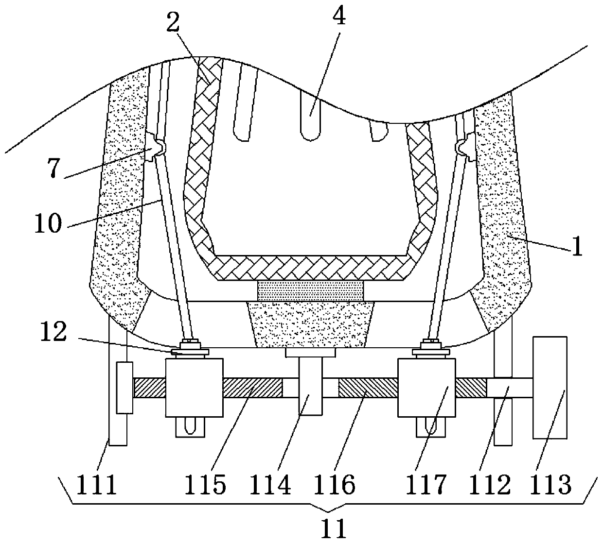 Auxiliary holding handle device for straight handle medicine pot