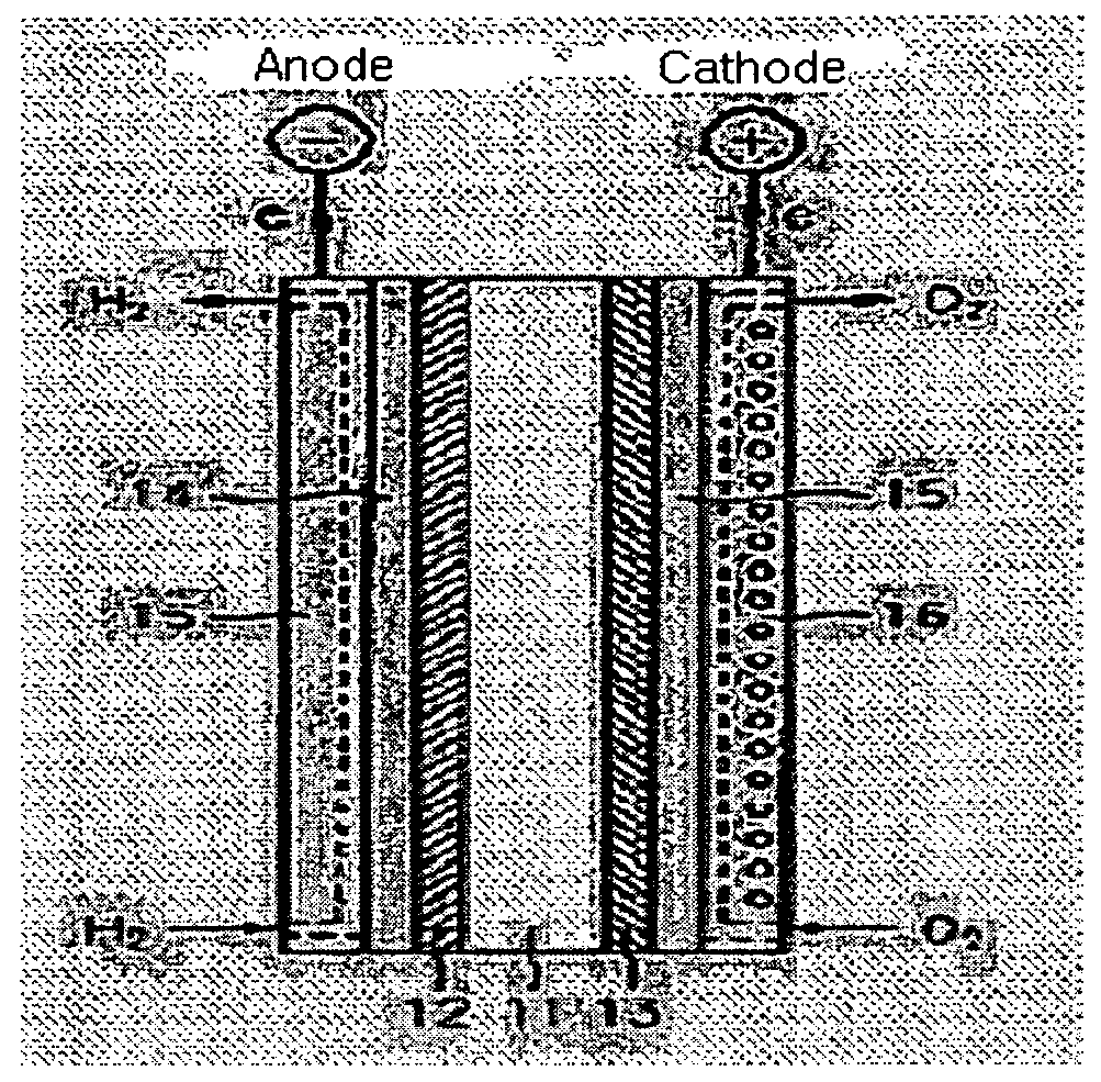 Composite ion-exchange membrane, fabrication method of the same, and membrane-electrode assembly, and polymer electrolyte fuel cell having the same