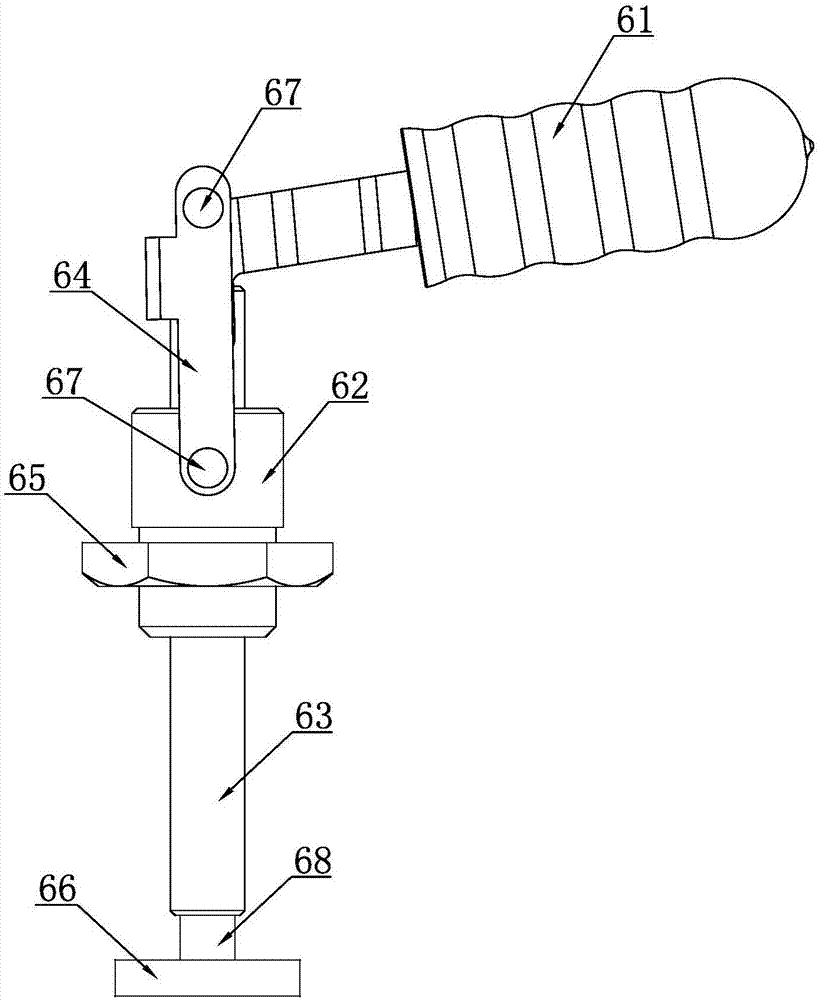 Quick disassembly and assembly type replacement trolley for filling machine