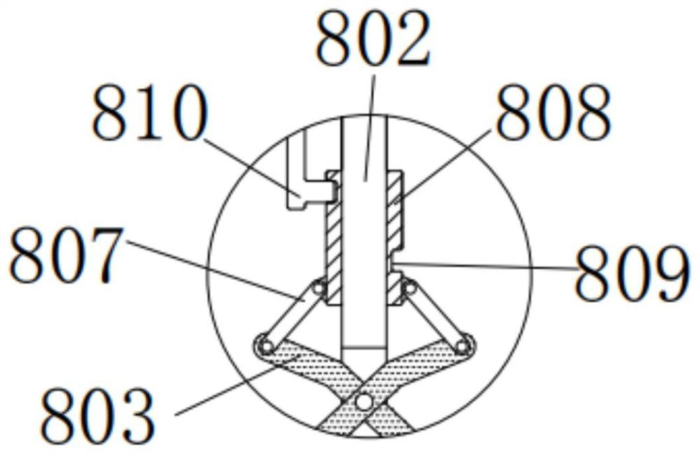 Range-adjustable automatic fertilization and pesticide spraying integrated device for silkworms