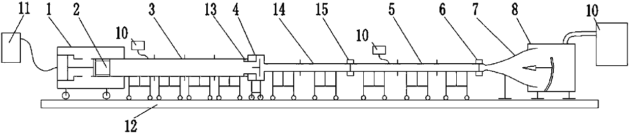 Multi-mode operating free piston shock tunnel