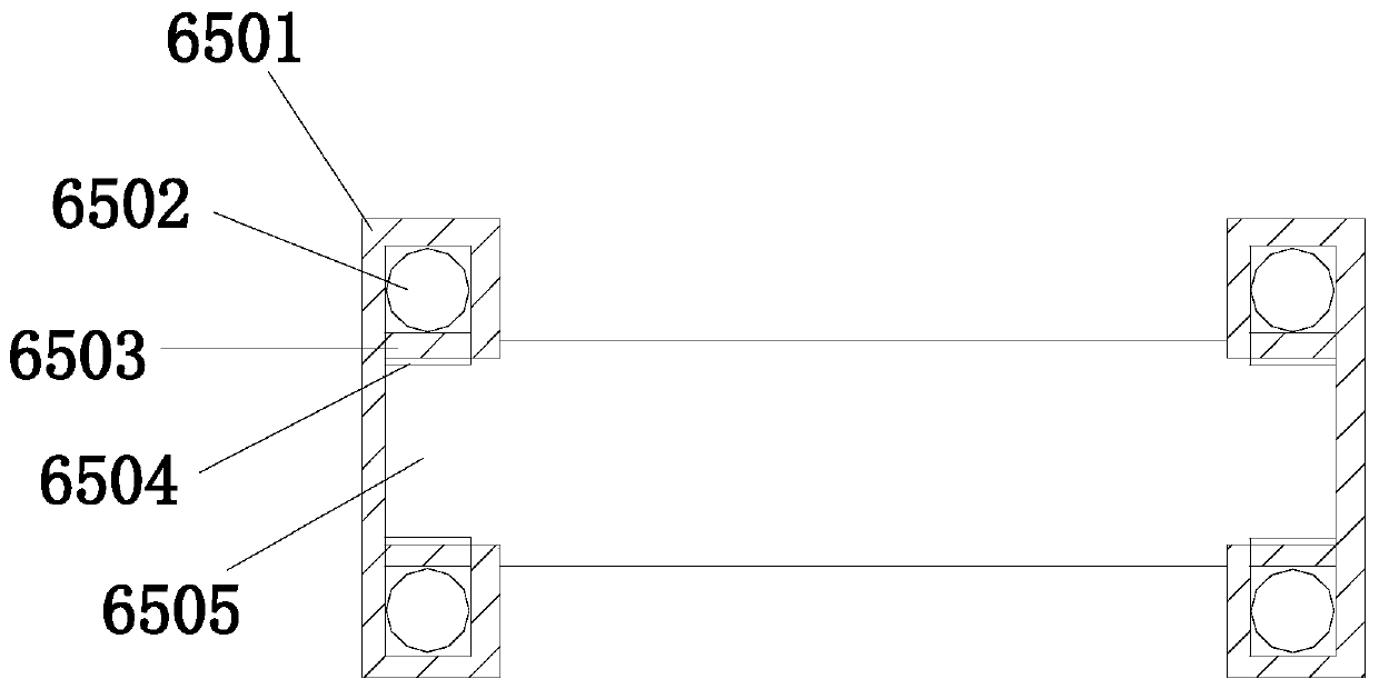 A high-voltage wire lead bracket