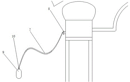 Auxiliary medical appliance for mouth supporting